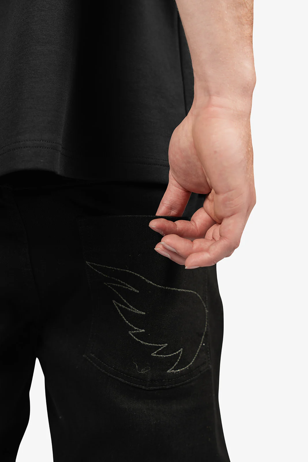 Engineered 2.0 Straight Fit Jean | Armours Included | Black - Image 6