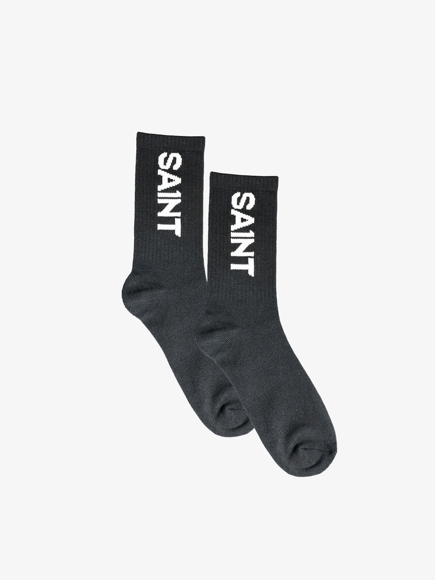 SA1NT Bamboo Crew Socks | 1 Pack | Black