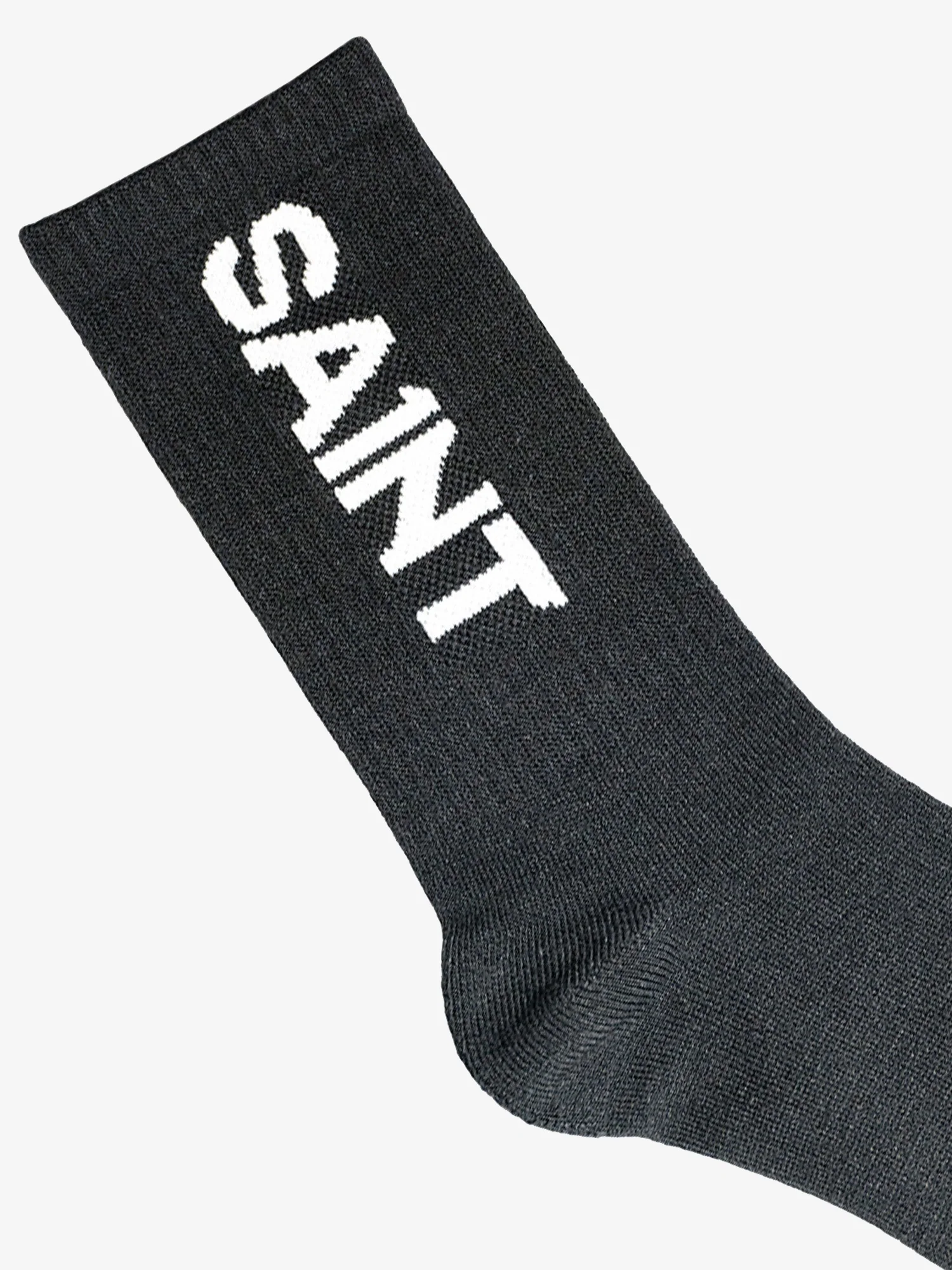 SA1NT Bamboo Crew Socks | 1 Pack | Black - Image 2