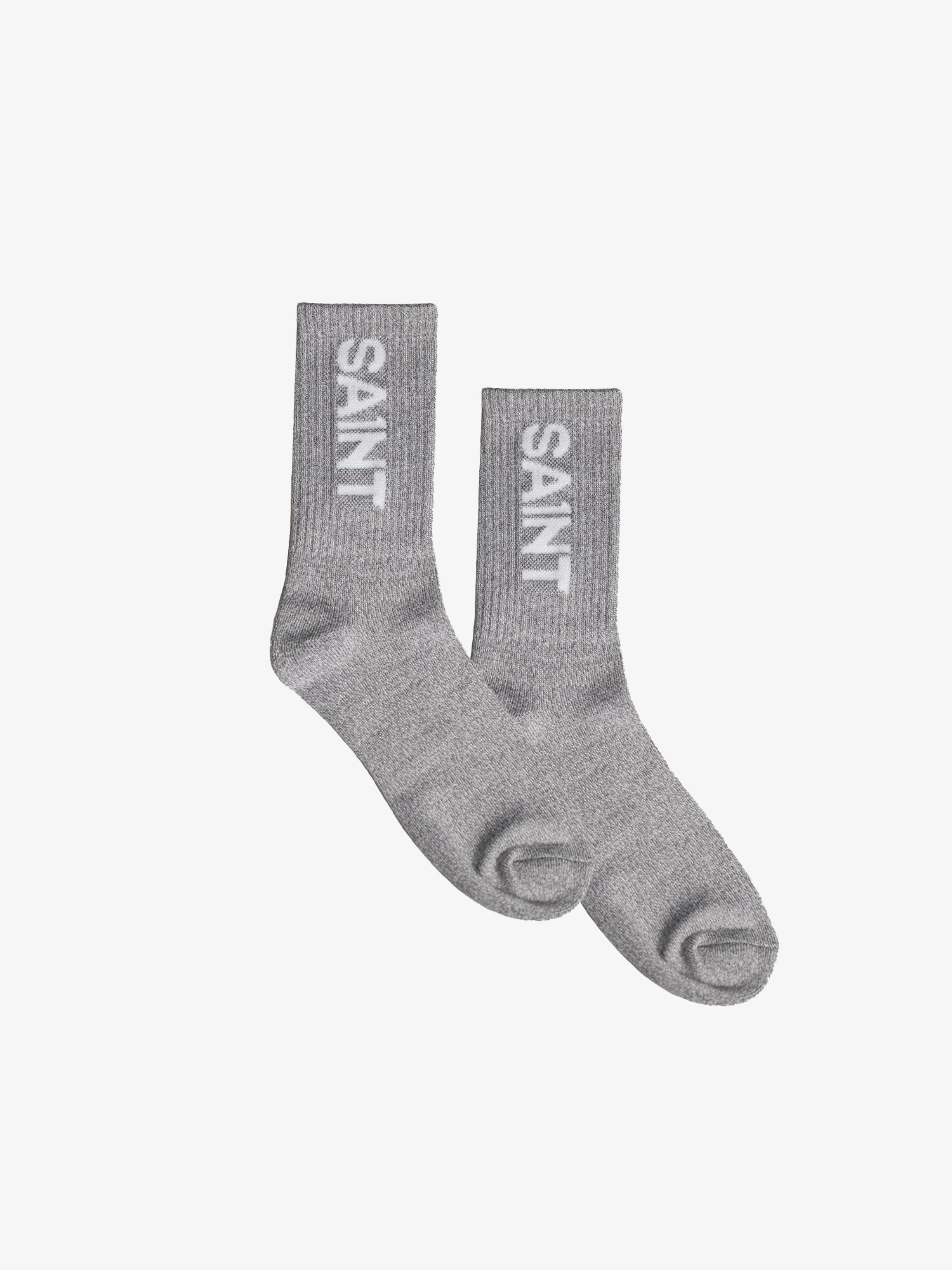🎁 SA1NT Bamboo Crew Socks | 1 Pack | Grey