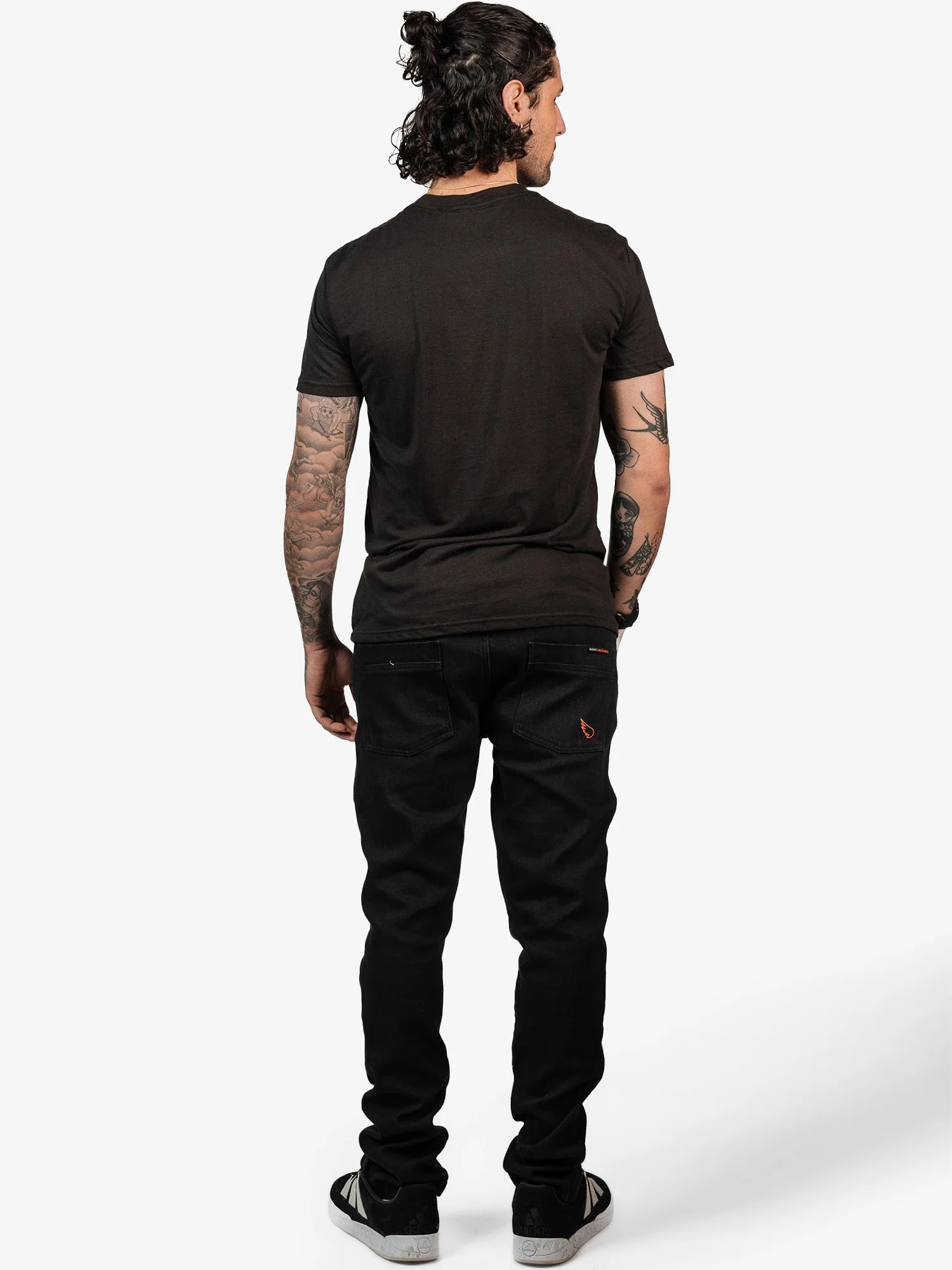 SA1NT Basic Cotton Tencel Tee - Image 3