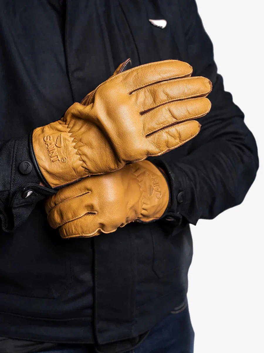 SA1NT Inside Out Gloves | Light Tan - Image 5