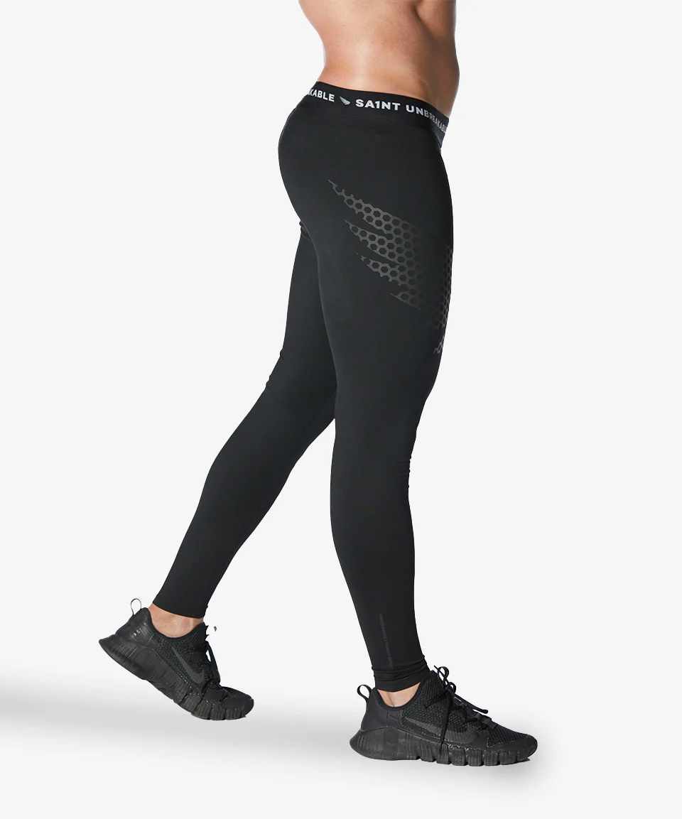 Men's Wing Print Compression Tight - Image 4
