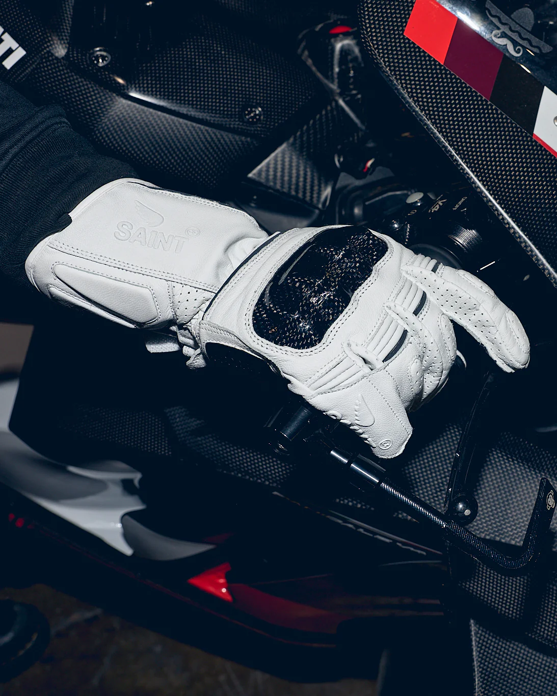 SA1NT Road Glove 2.0 | White - Image 3