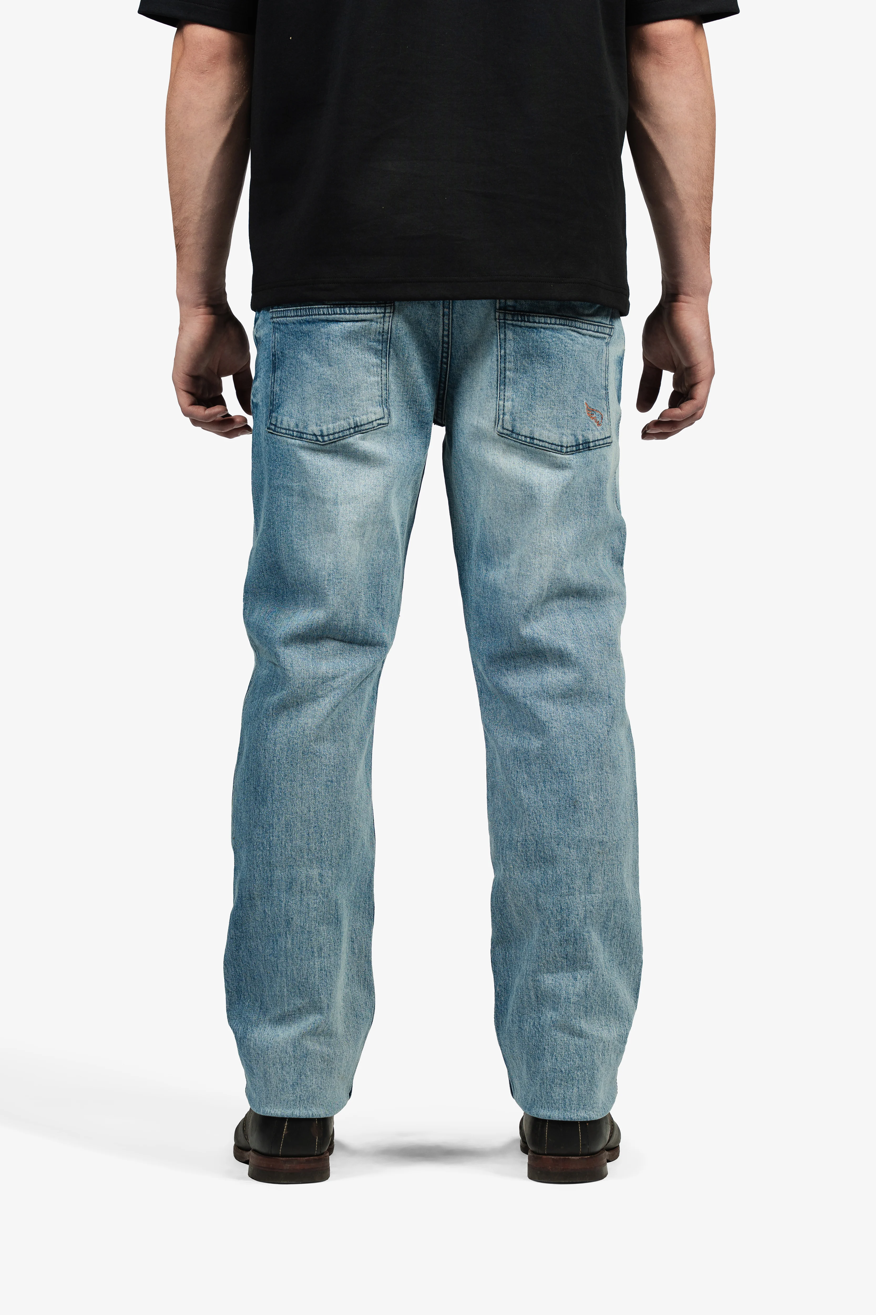 Unbreakable 12oz Coretec Straight Jeans | Bleached | Armours Included - Image 4