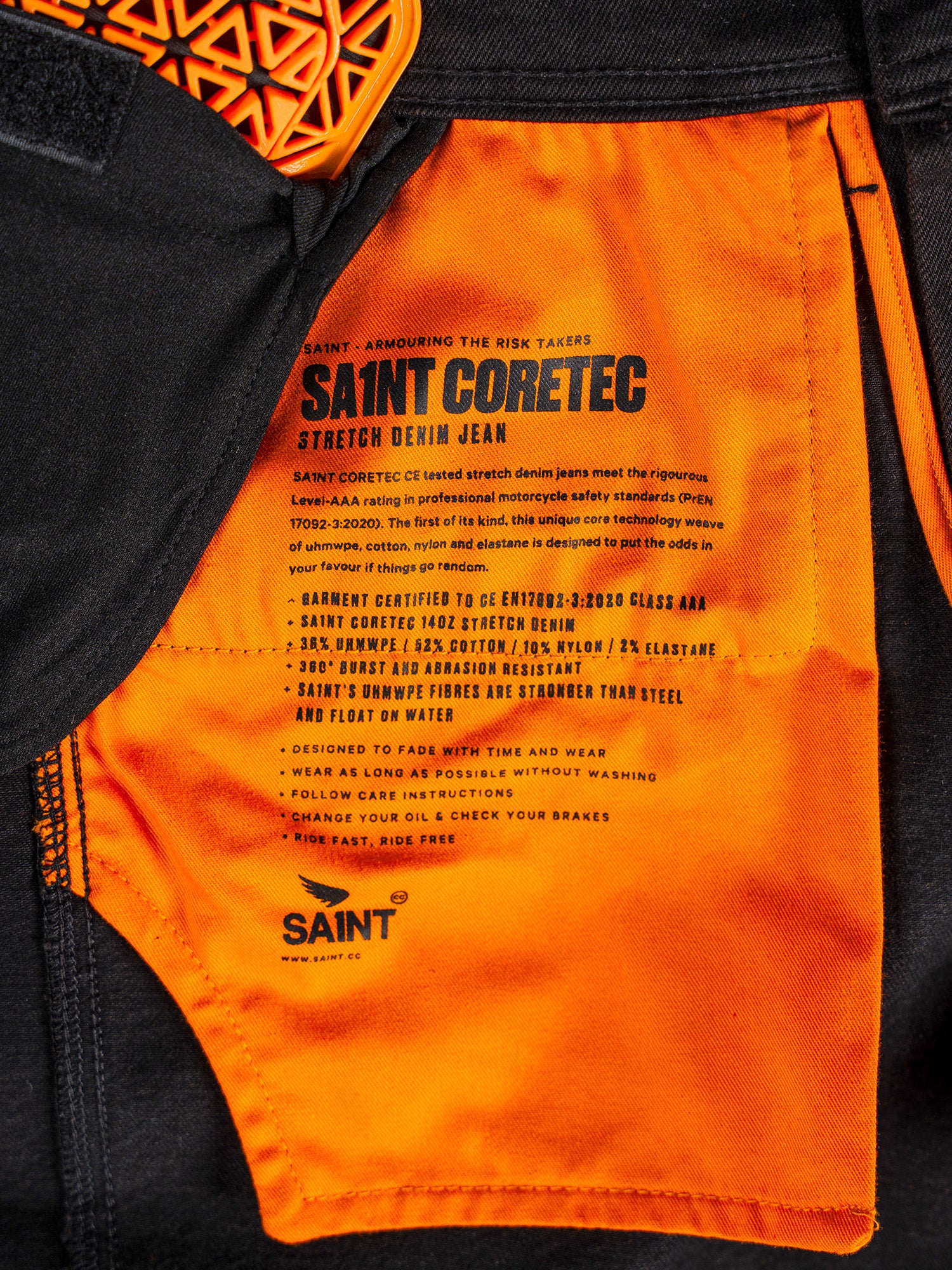 Unbreakable Coretec 14oz Slim Jeans | Armour Included - Image 8